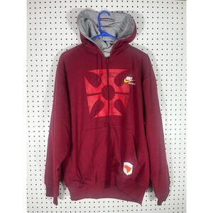 Rare Nike Brazil reversible zip up hoodie size L